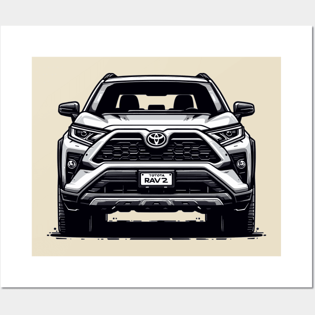 Toyota RAV4 Wall Art by Vehicles-Art